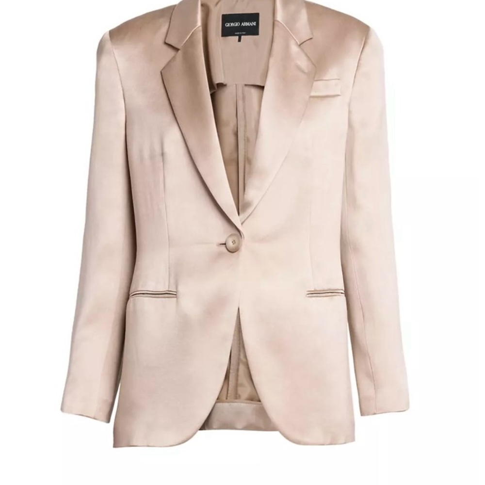 Giogio Armani gold blazer